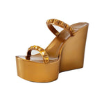 Tonino wedge metallic jelly