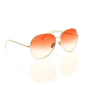 Gold Aviator Sunglasses