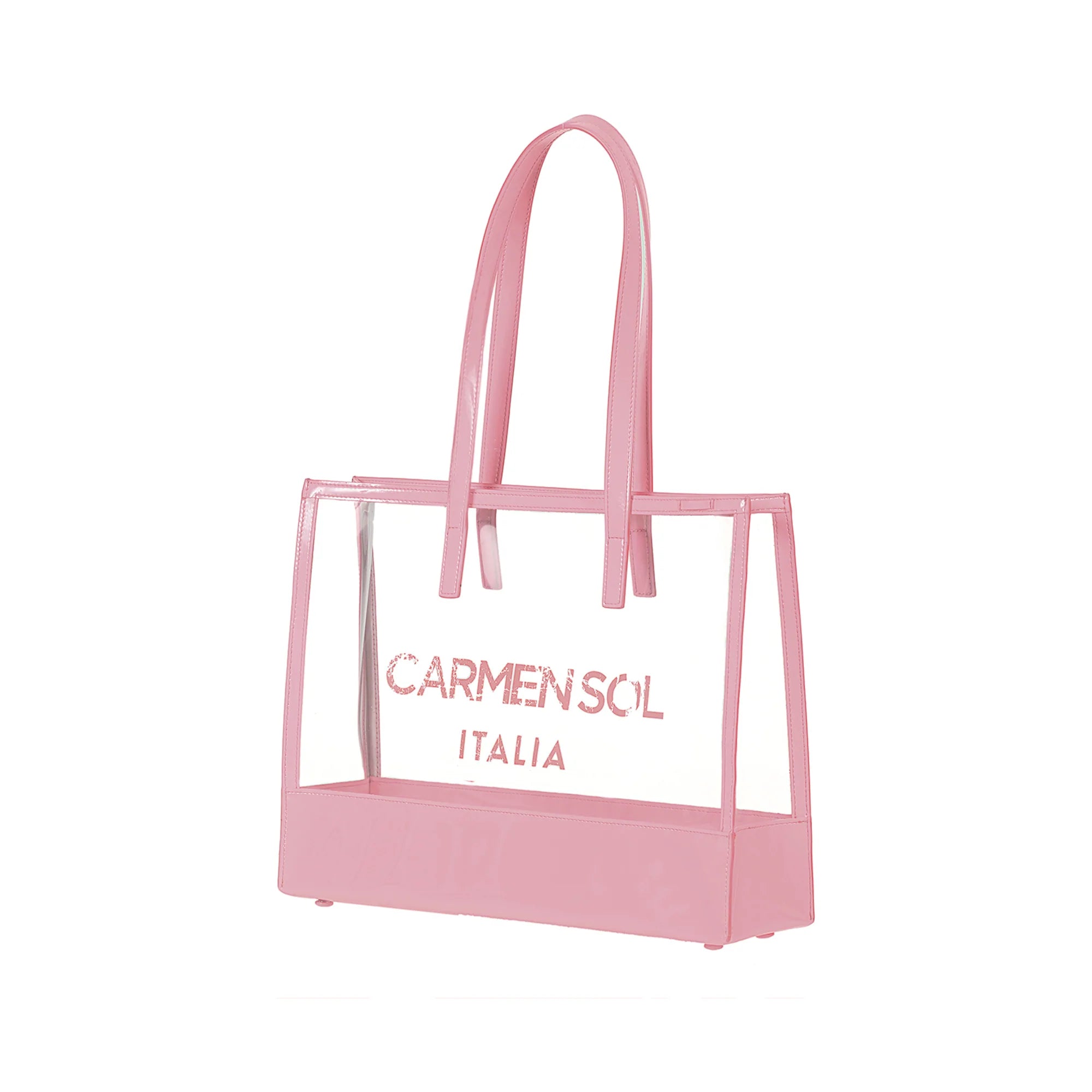 Capri clear mid tote