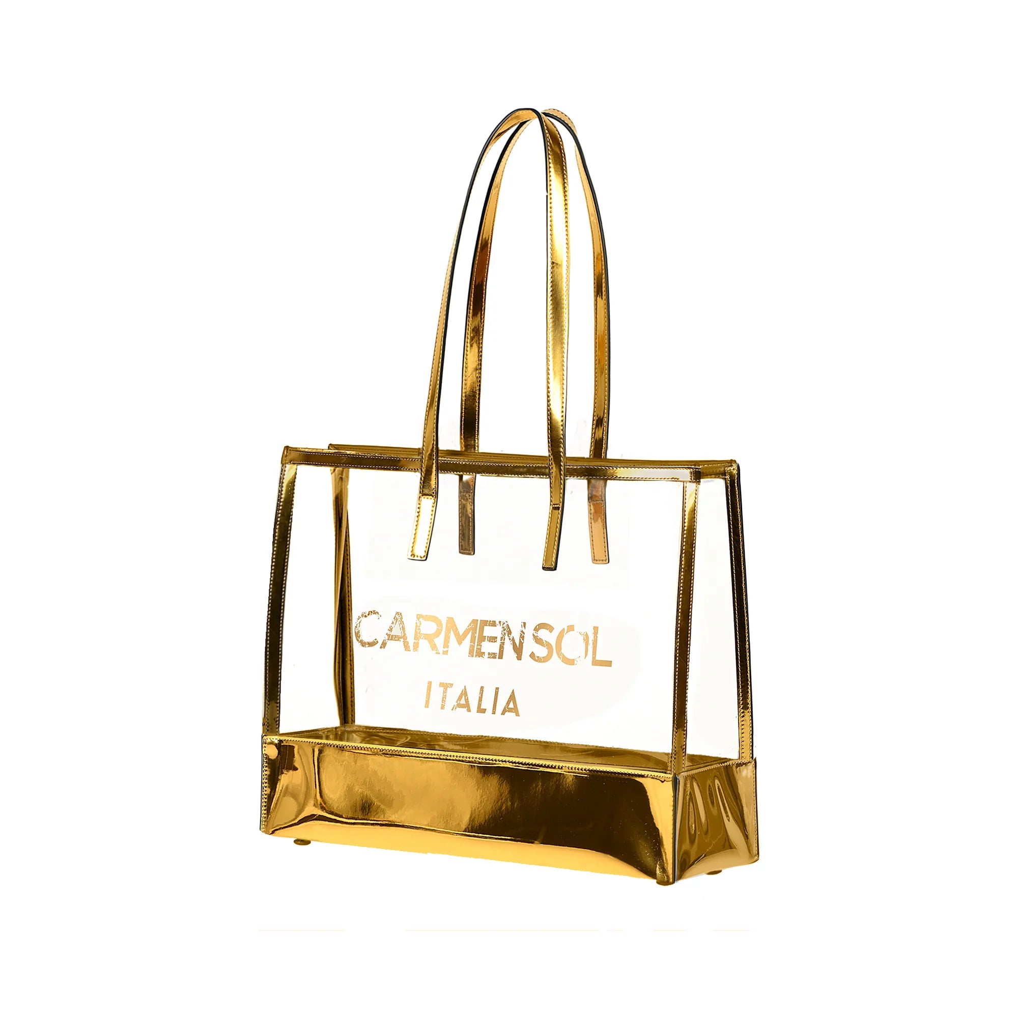 Capri clear mid tote